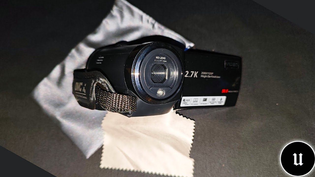 2.7K CAMCORDER 50MP 16X UNBOXING - DIGITAL Video CAMERA for YOUTUBE [STREAMING and VLOGGING] 2025
