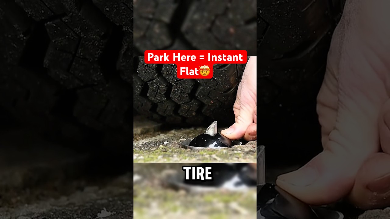 This Sidewalk Trap DESTROYS Illegal Parkers!