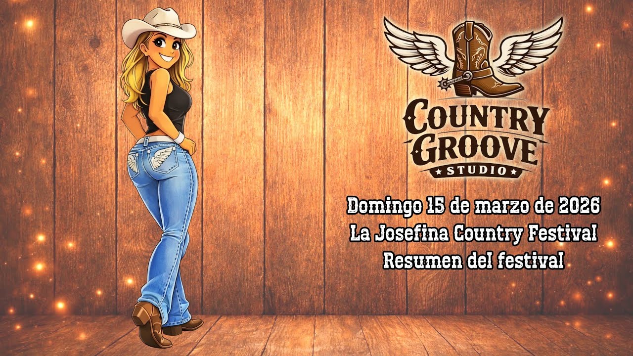La Josefina Country Festival 2026 - Presentación de Country Groove Studio