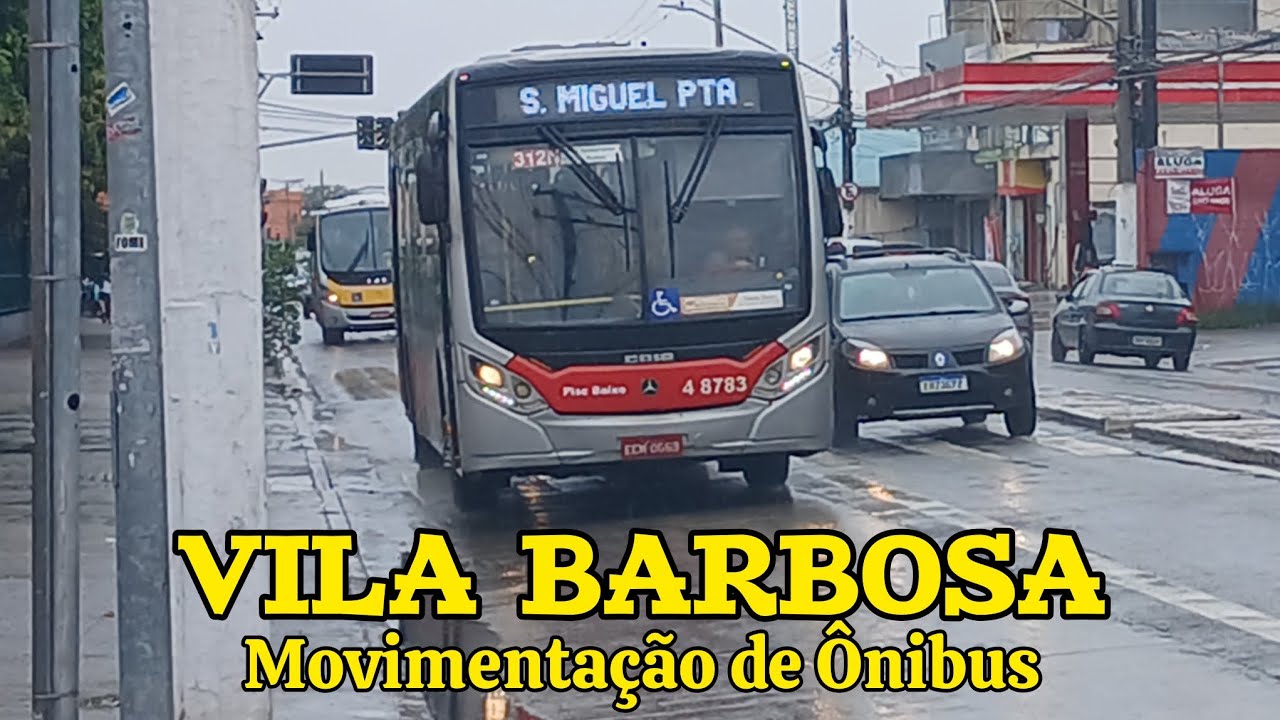 Movimentação de Ônibus em Vila Barbosa (Av. Marechal Tito - São Paulo/SP)
