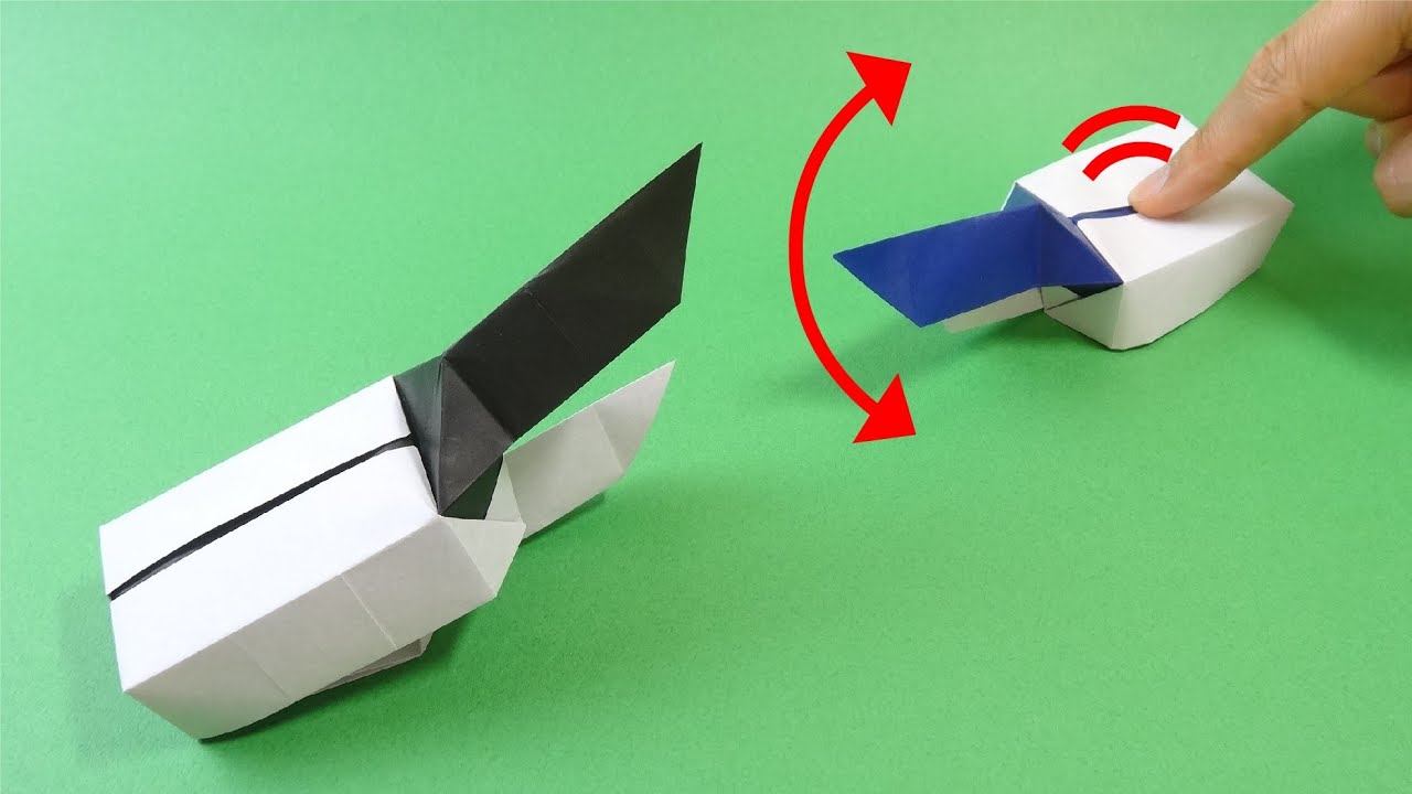 折り紙おもちゃ「ヘラクレスオオカブト」Origami Toy 