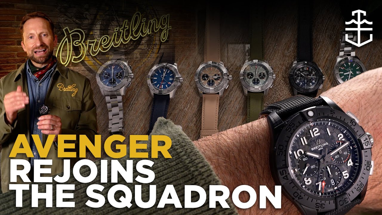 The new Breitling Avenger collection is badass