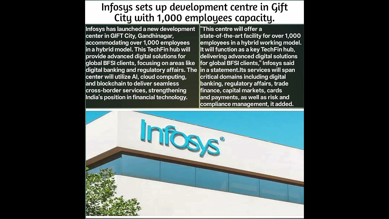 Infosys Sets Up Development Centre.