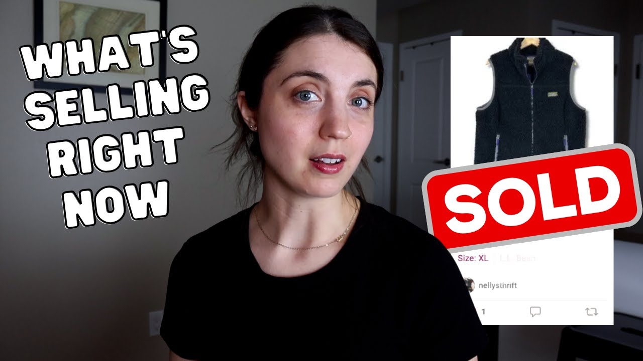 Never thought this would sell so fast! 🤯 What’s selling right now on Poshmark and eBay + thrift haul