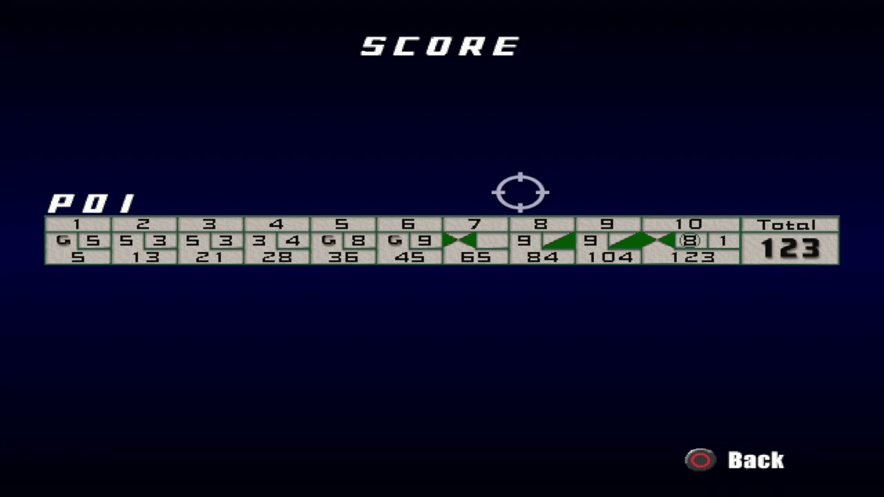 Bowling (PS1) Gameplay