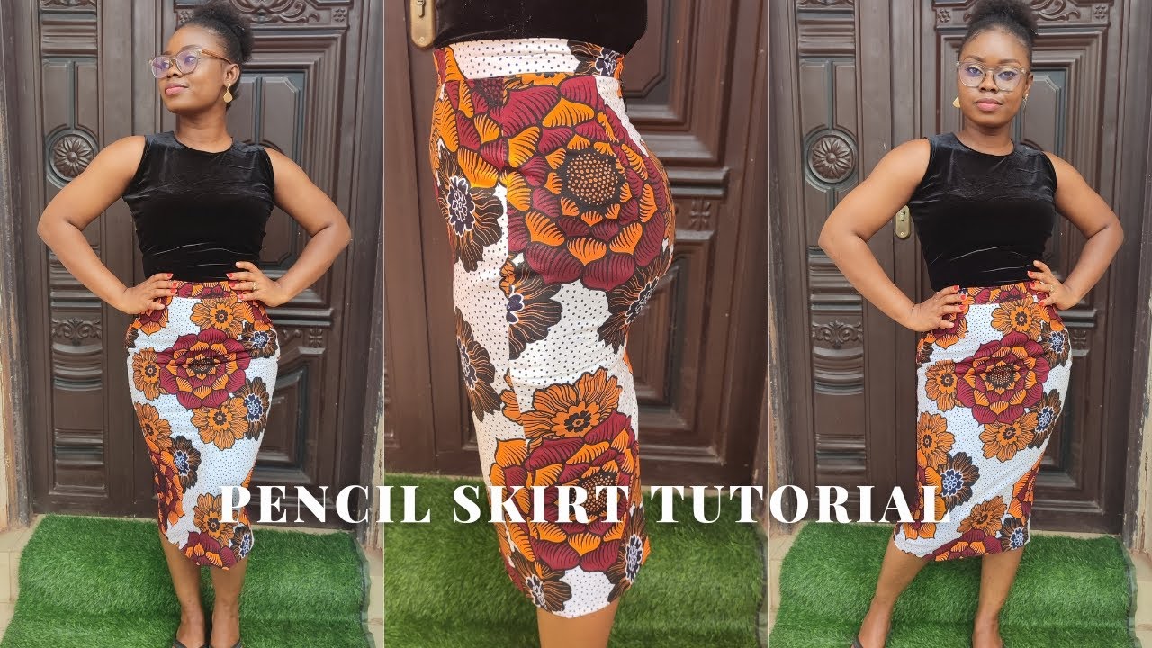 HOW TO SEW A FULLY LINED PENCIL SKIRT WITH BUTT CONTOUR