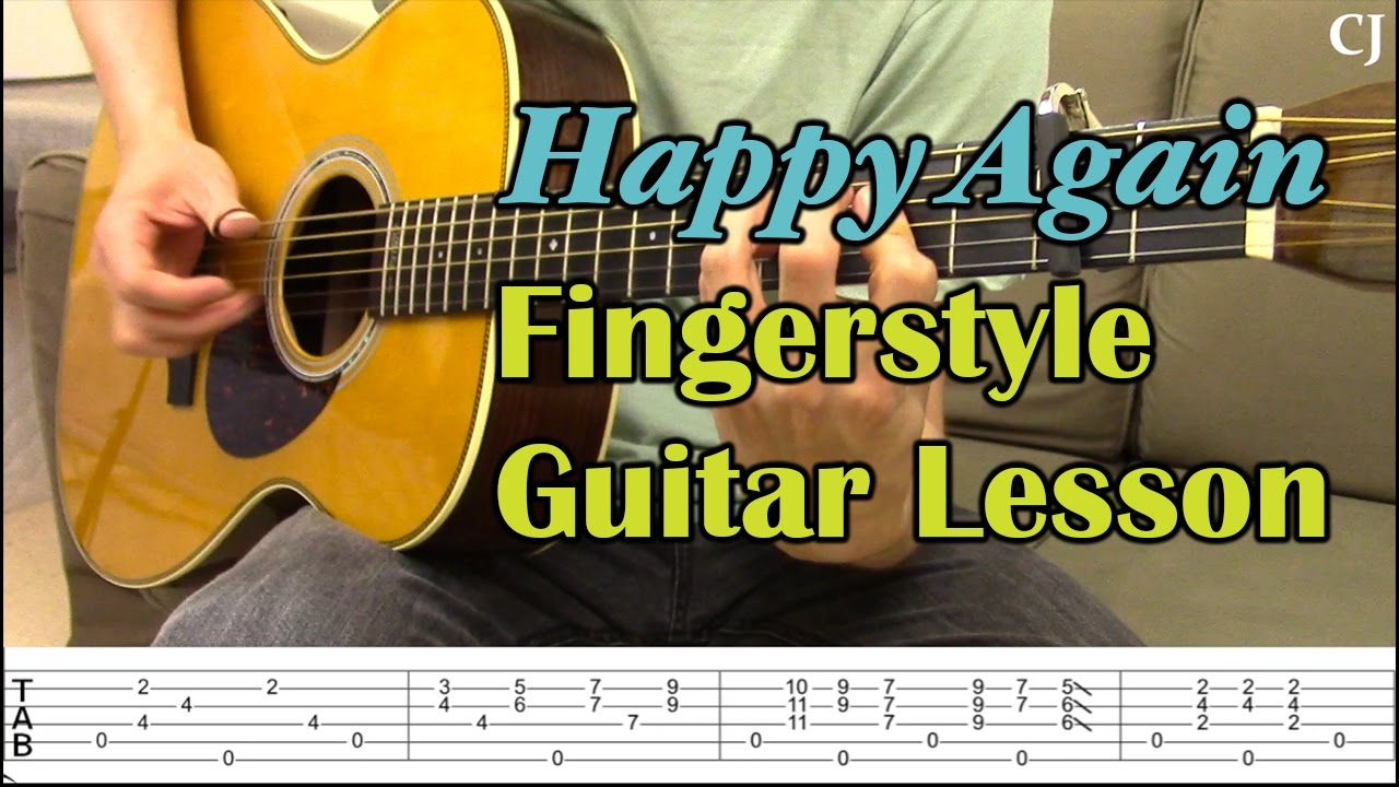 Happy Again - Chet Atkins (With Tab) - Watch and Learn Fingerstyle Guitar Lesson