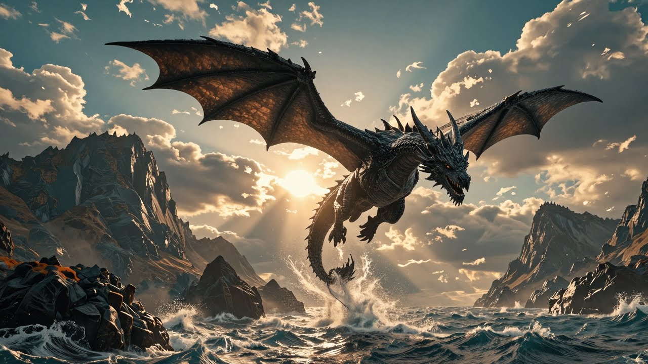 🔥 DRAGONS RISE – Dark Epic Dragon Music Video 4K | Cinematic Monster Anthem