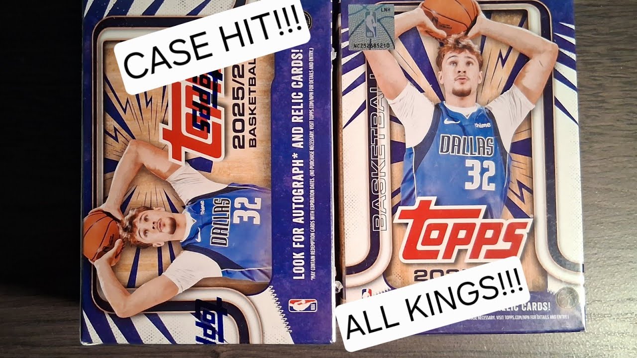 Brand New 2025-26 Topps Basketball Blaster and Hanger! HUGE CASE HIT!!! ALL KINGS!!