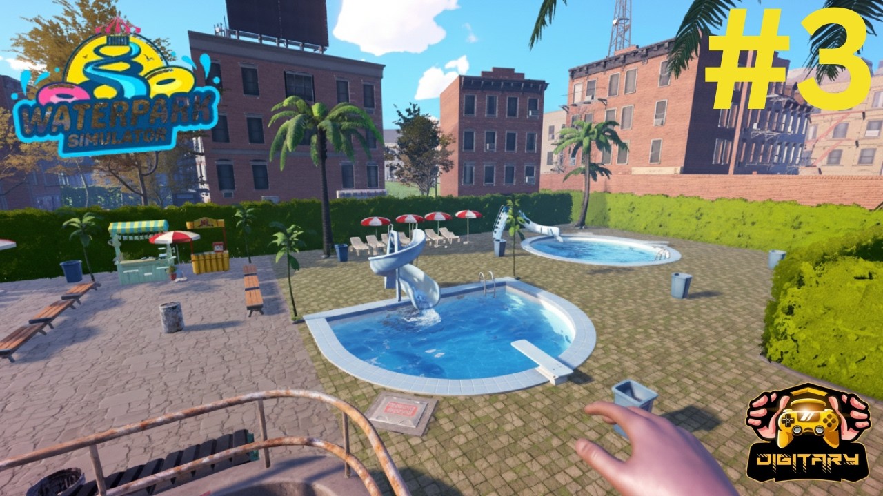 Der Park wird größer. | Waterpark Simulator Let's Play Folge 3