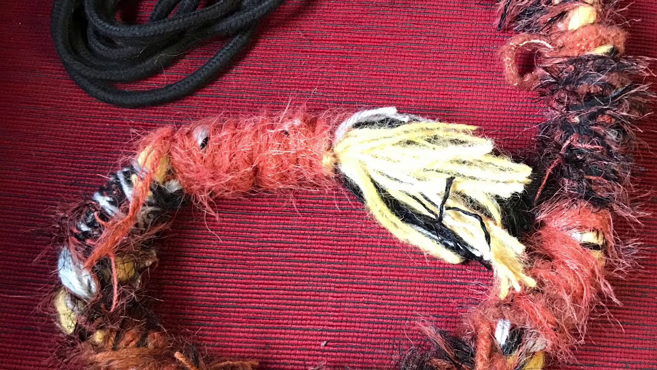 CATS TAILS: Making a braided Rope Tail