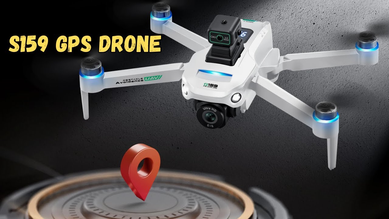 GPS-дрон S159 | Складной квадрокоптер