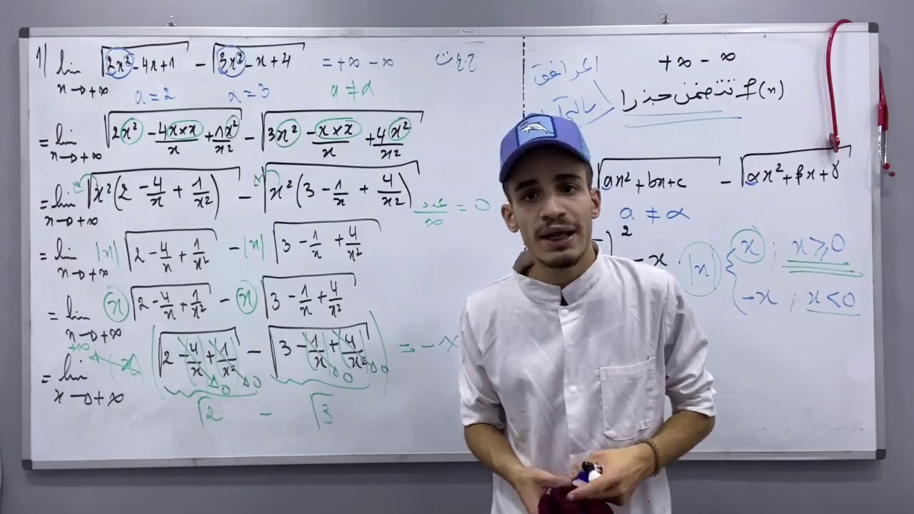 ازالة حالة عدم التعيين باستعمال التحليل (شرح مفصل بالامثلة لجوفر)