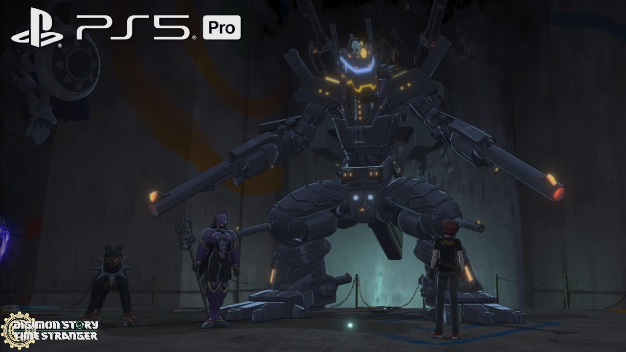 Digimon Story Time Stranger: Revisited Central Town & Beat SkullMeramon, Meet Gundramon