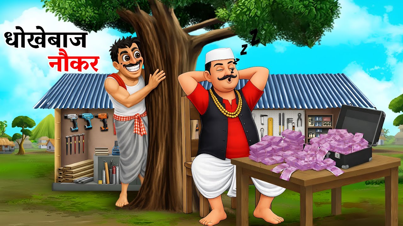 धोखेबाज़ नौकर | DHOKHEBAAZ NAUKAR | HINDI KAHANI | MORAL STORY | HINDI STORIES | MORAL KAHANI