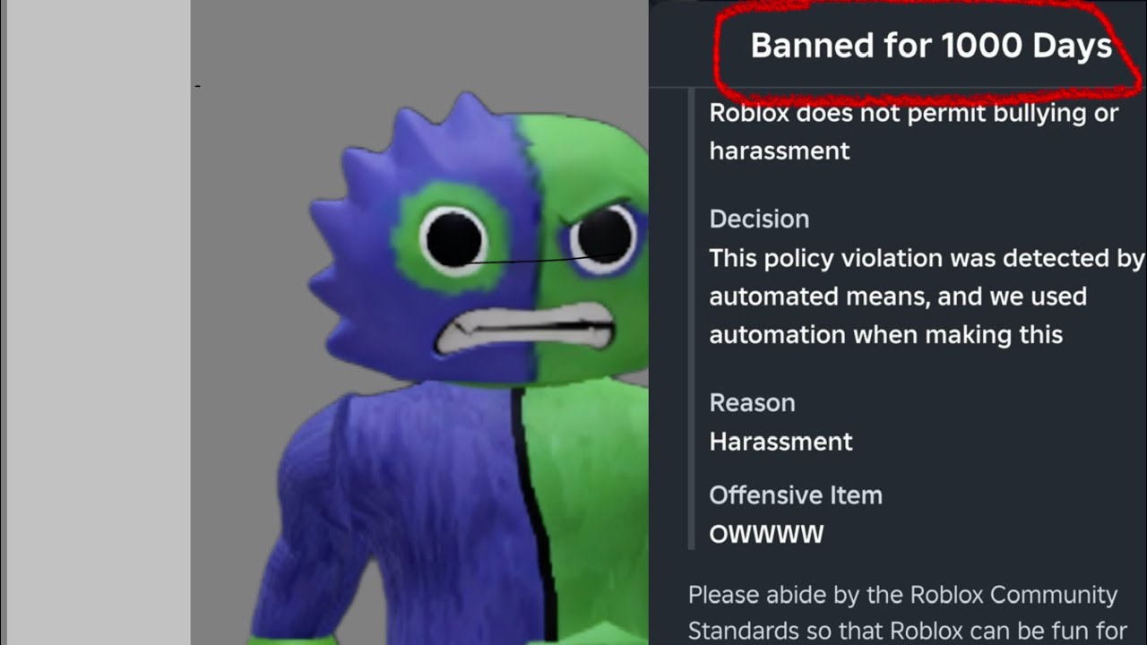 The STUPIDEST Roblox Ban