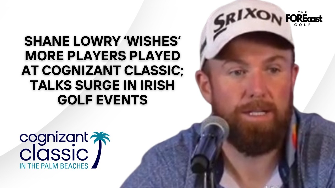 Shane Lowry On Five-Week Stretch, Tough PGA National Setup And Ryder Cup Pride