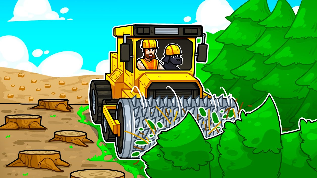 I destroyed a forest using the power of engineering!