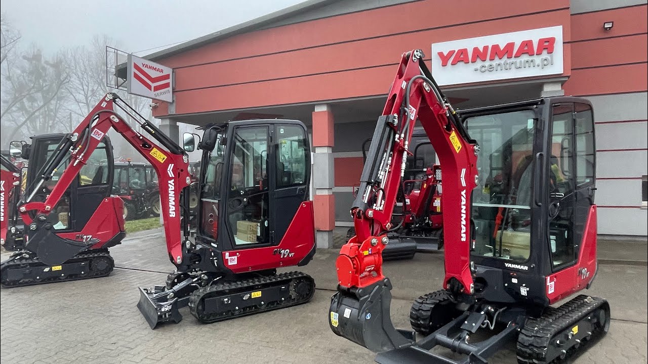 Yanmar sv19 … jaka ta maszyna jest naprawdę, podstawowe cechy