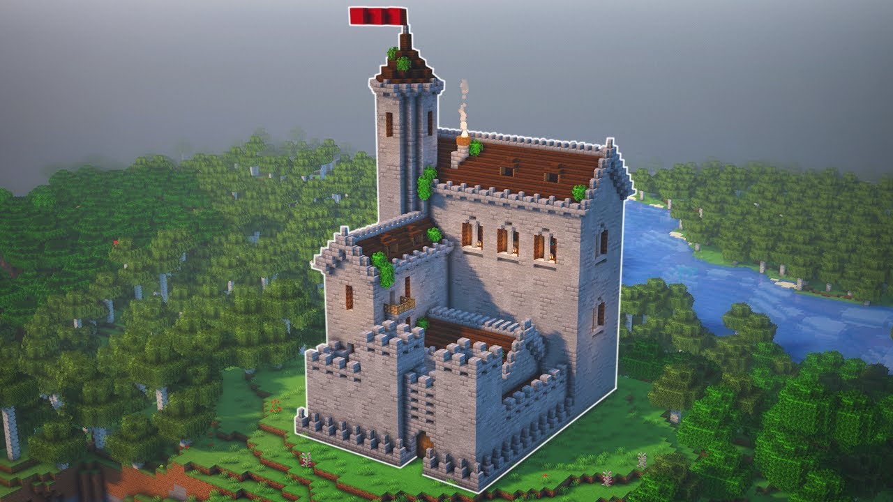 Minecraft: Ultimate Castle Survival Base Tutorial (how to build)