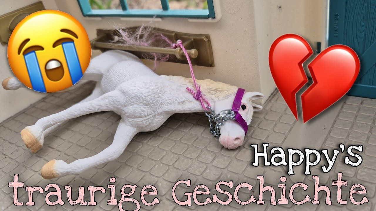 Die traurige Geschichte eines Pferdes namens Happy😭💔Tierqu&auml;ler?? SCHLEICH Video 