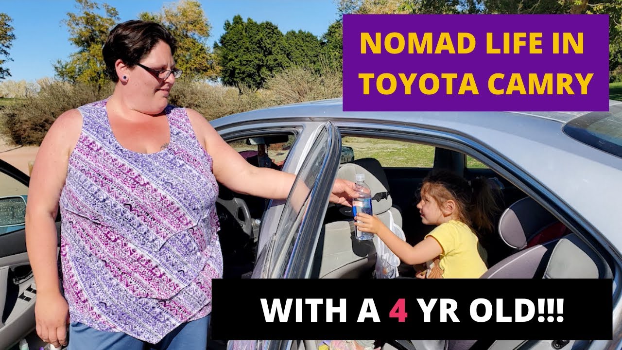 Van Life as a Female Nomad in a Toyota Camry w/a 4 yr old