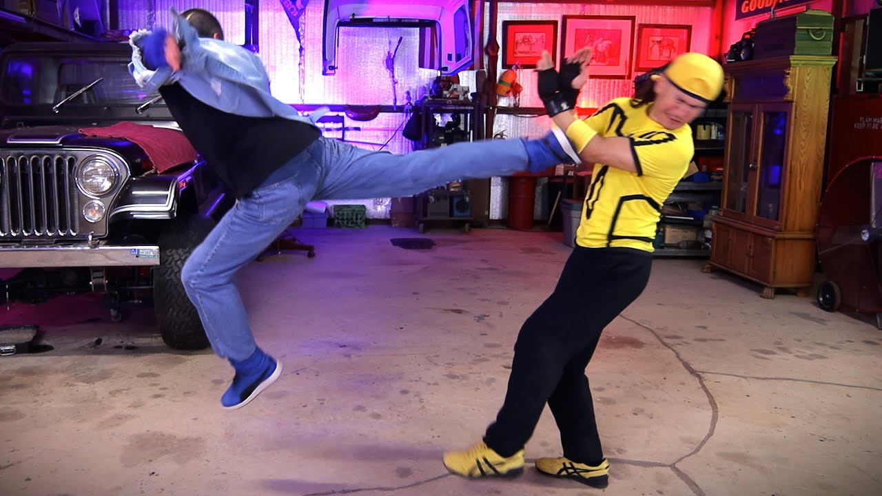 Muay Thai vs Karate | Martial Arts Fight Scene (Slug Street Scrappers: Regen)