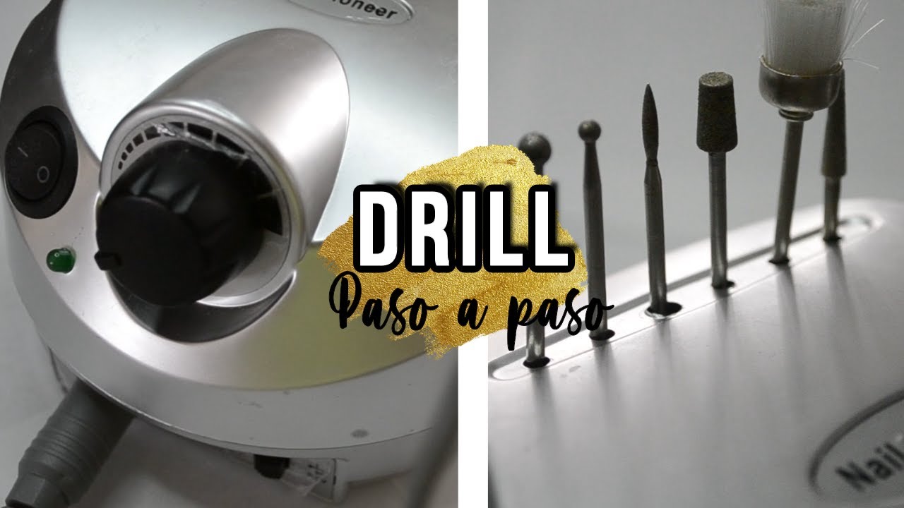 Cómo utilizar un DRILL para UÑAS | Conoce su funcionamiento | Cursos gratis.
