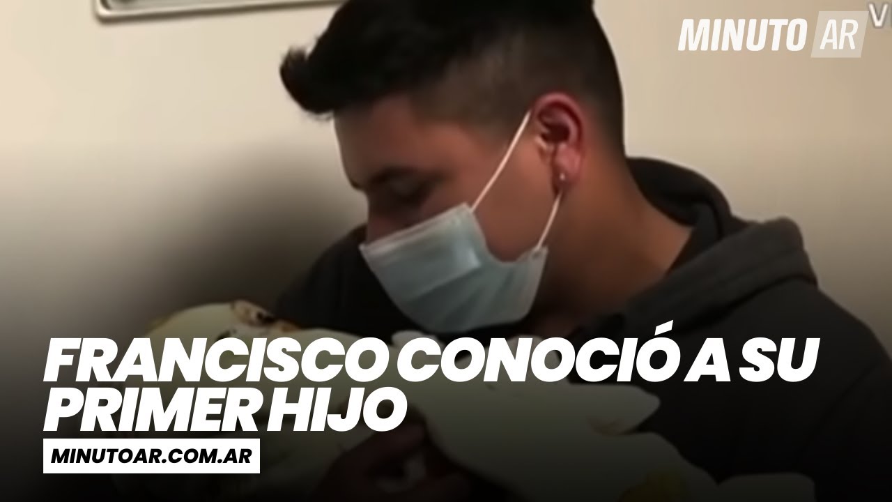 El momento en que Francisco Benítez conoció a su hijo - Minuto Argentina 🇦🇷