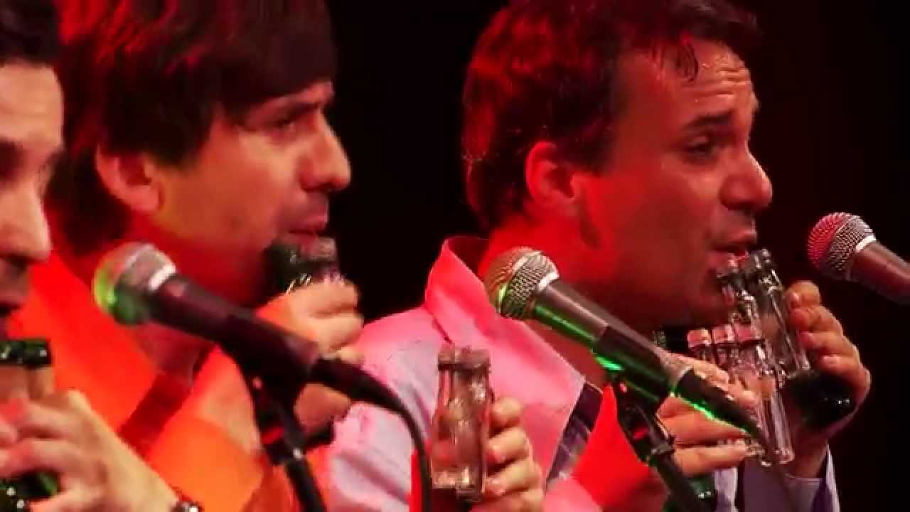 Volle Pulle Flaschenmusik XXL - Das GlasBlasSing Quintett