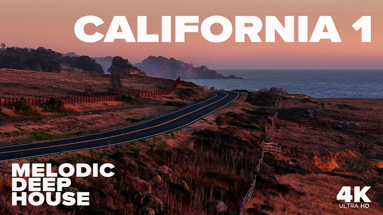 Pacific Coast Highway California 🌊 | The Ultimate Aerial Journey Along Highway 1 | Ocean Therapy