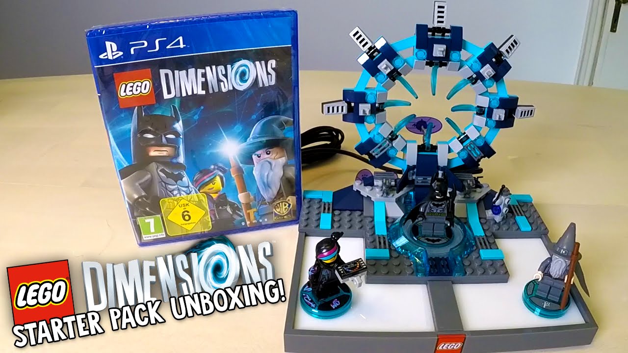 LEGO DIMENSIONS STARTER PACK UNBOXING!!! (LEGO Set No. 71171)