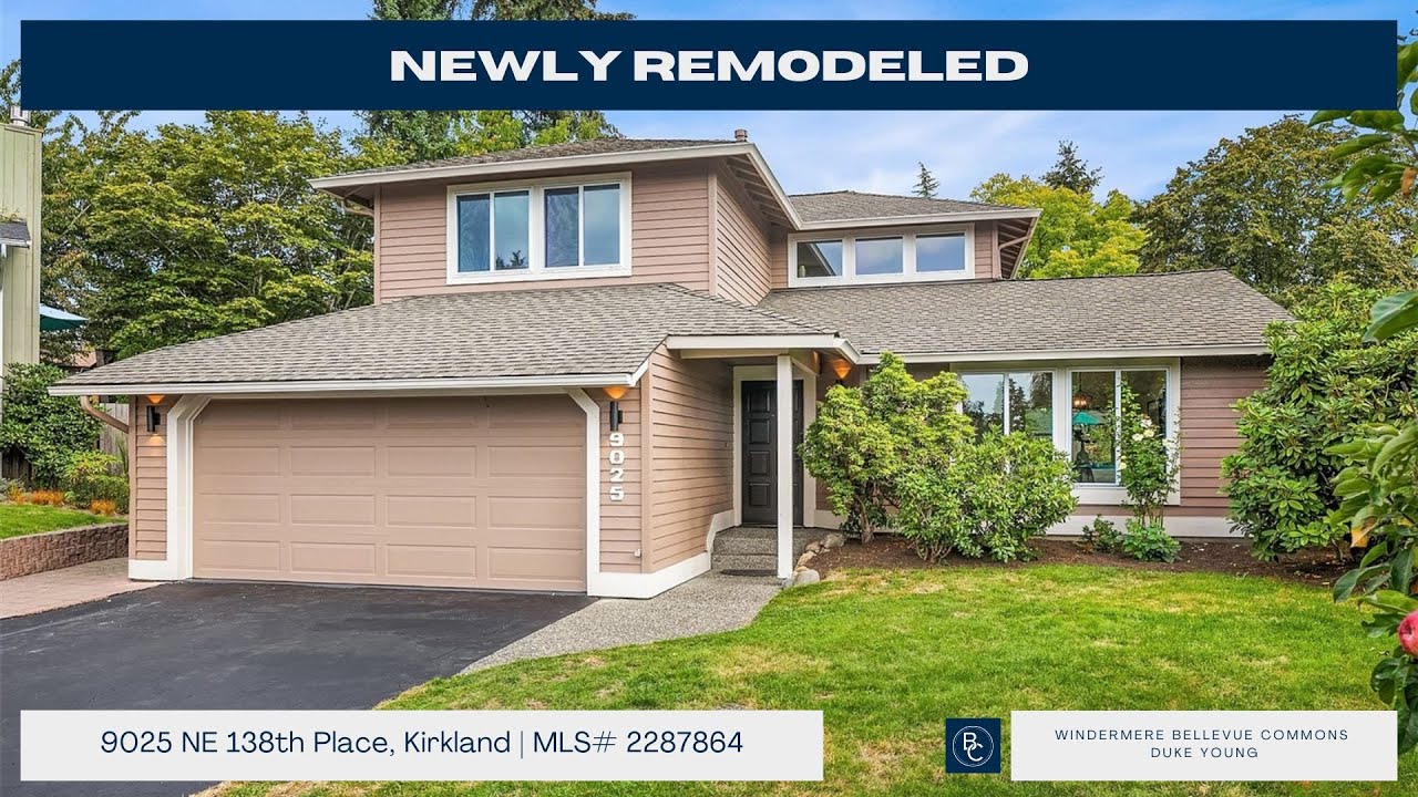 NEWLY REMDOELED | 9025 NE 138th Place, Kirkland, WA