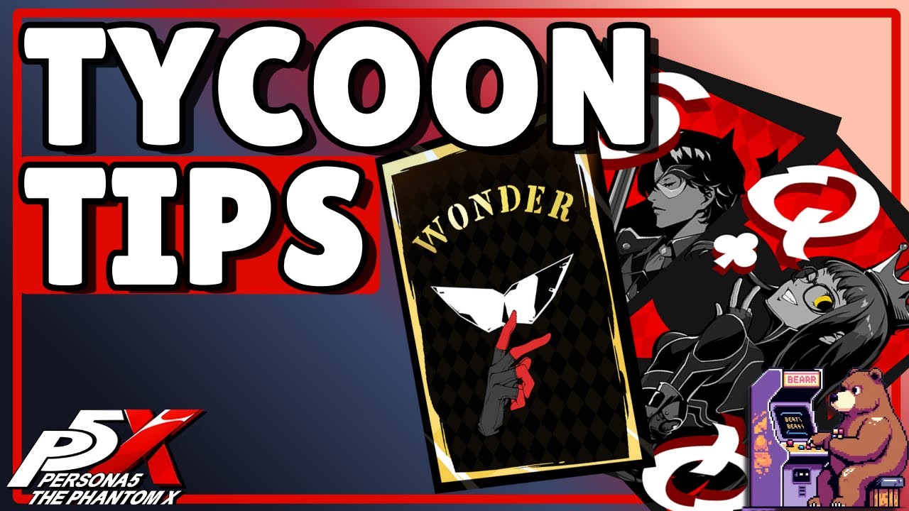 Освойте карточную игру &laquo;Tycoon&raquo; в P5X!