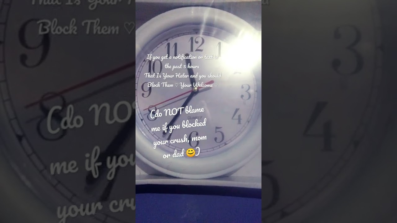 Hello! #challenge #haters #yourwelcome #newclock