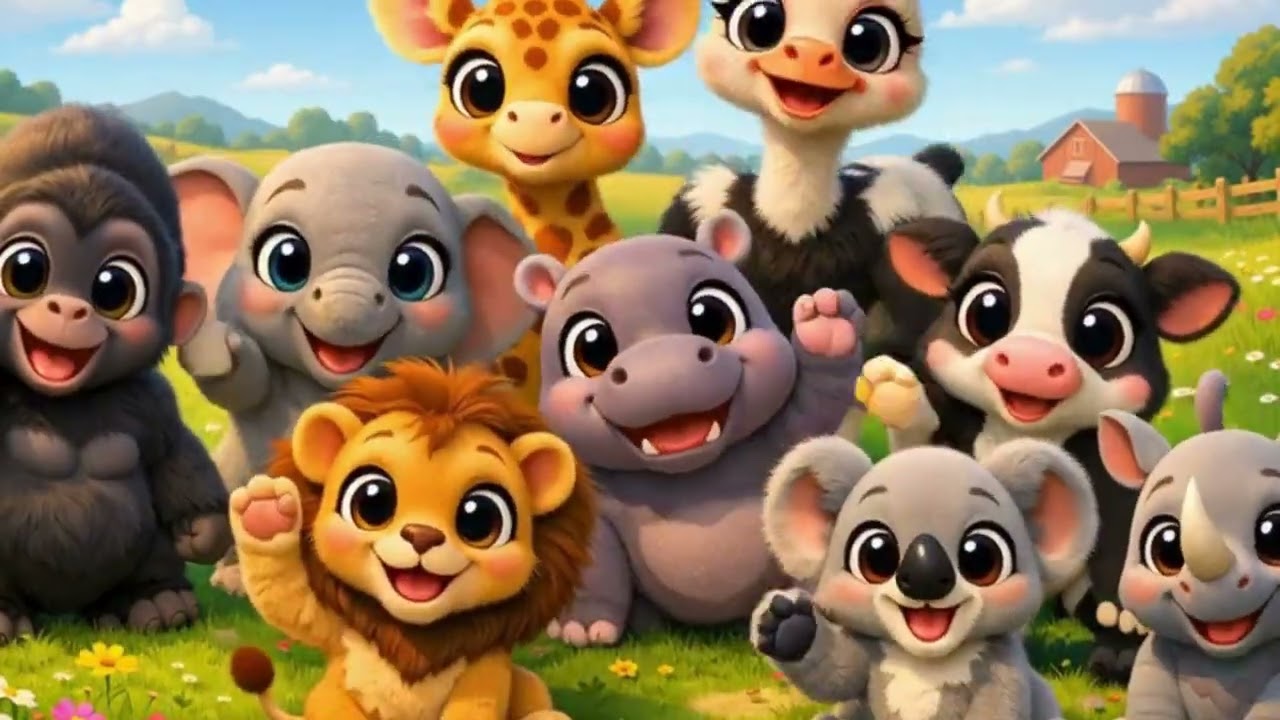 Los animales cantan y juegan 2
