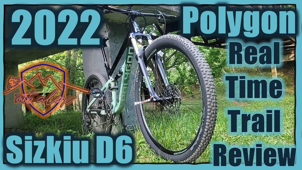 AWESOME 2022 Polygon Siskiu D6 Real-time Review // #newbikeday // #mtb #mtblife #trail #polygonbikes