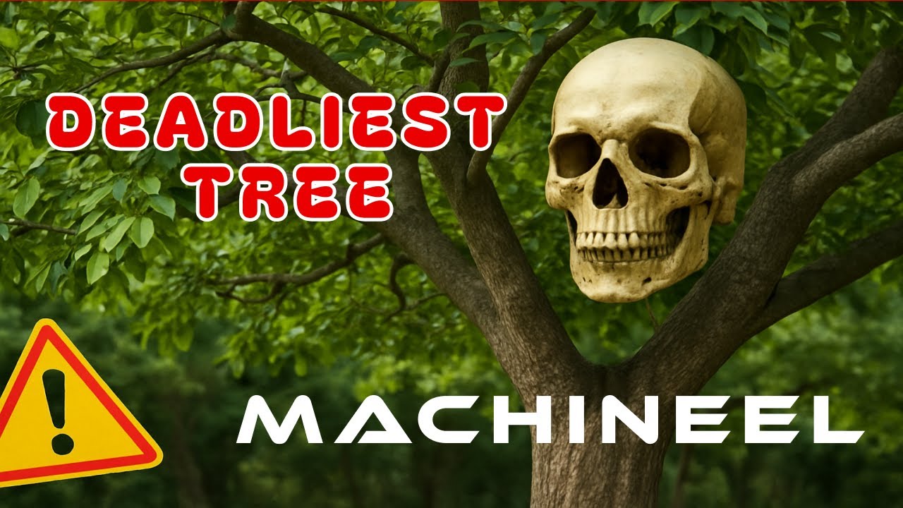 🕵️‍♂️ 17 Machineel | The World's Deadliest Tree 🌳☠️ | Dont Touch It ! | model aruno dorean | tamil