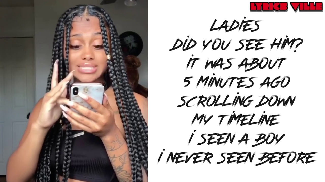 LADIES DID YOU SEE HIM? 👀 @pettylevels (LYRICS)