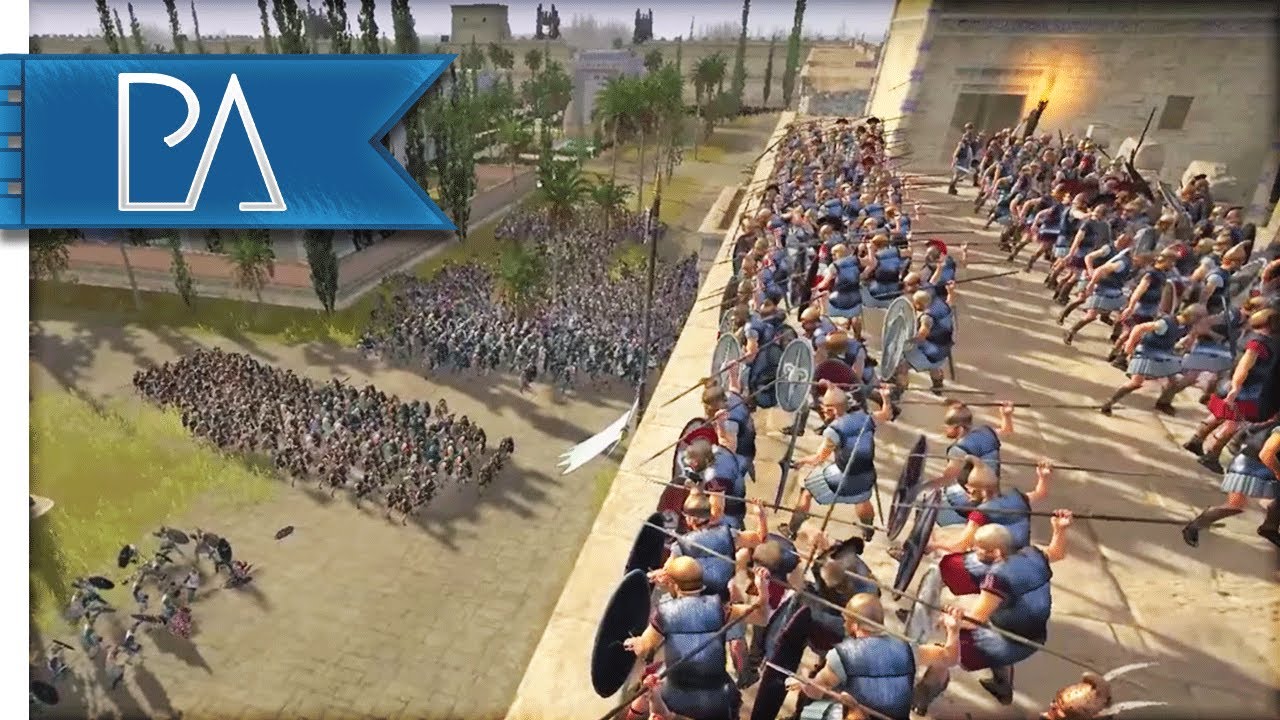COMPETITIVE TEAMS BATTLE IT OUT! - 3v3 Siege - Total War: Rome 2
