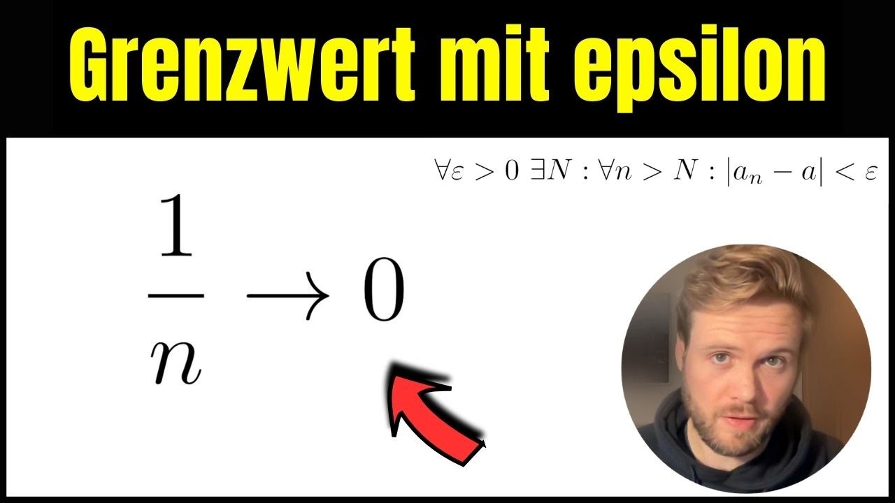 EPSILON-Definition Übung - Folge 1/n