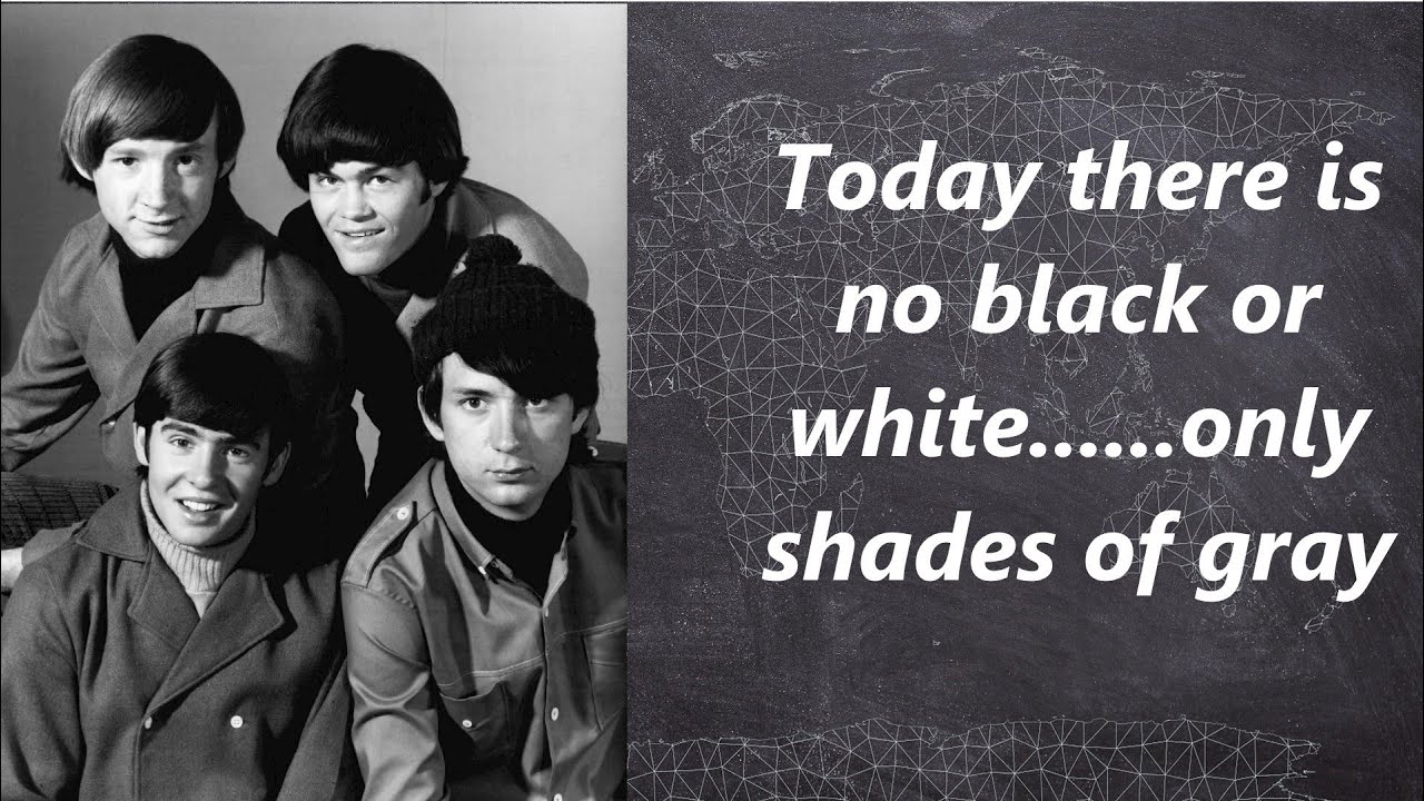 The Monkees Shades of gray (with lyrics)