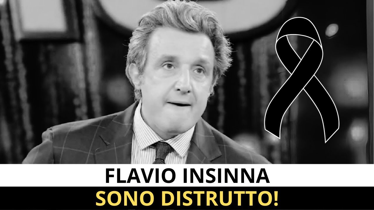 FLAVIO INSINNA SCOPPIA IN LACRIME: DOPO L'ADDIO A L'EREDITÀ IL DRAMMA, 