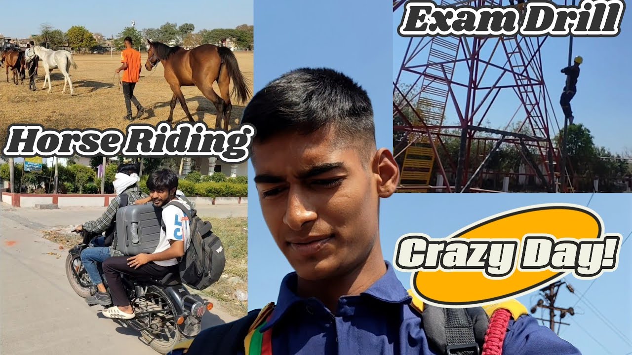 Exam Drill → Horse Riding → Party! 😱