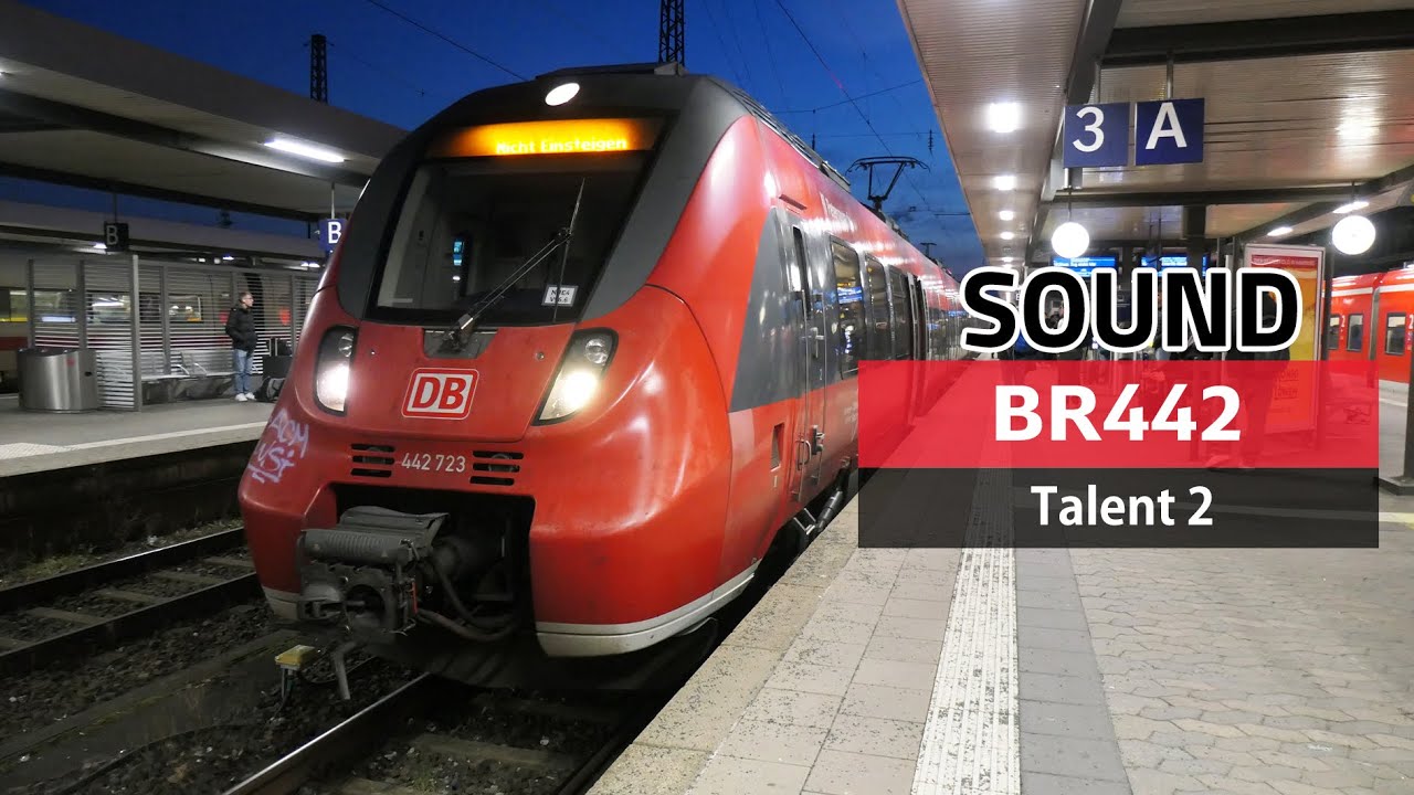[Sound] BR 442 | Bombardier Talent 2 | S-Bahn Nürnberg [S1] Forchheim - Nürnberg Hbf (2.2024)