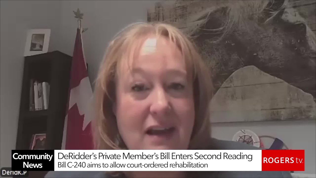 MP DeRidder's Private Member&rsquo;s Bill is entering second reading | Rogers tv