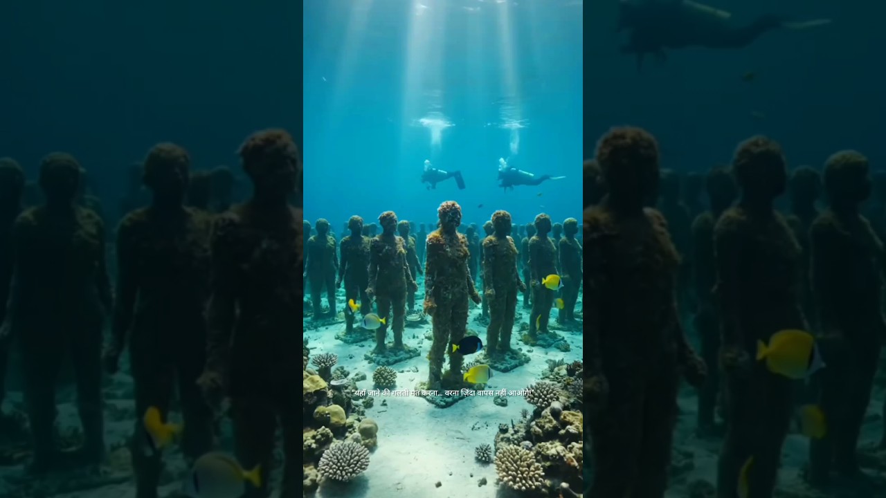 समुद्र के नीचे मौत का शहर 😨 | Underwater Museum Mystery 