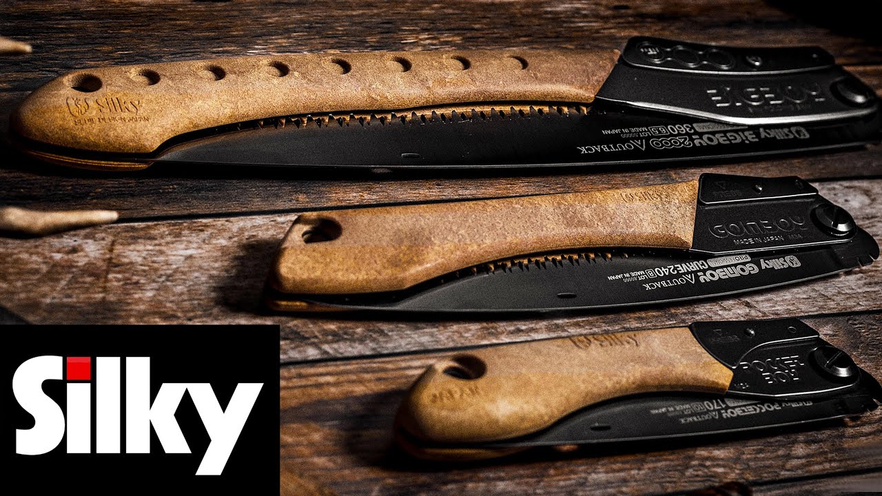 NEW SILKY OUTBACK Series (BEST SAW for Buschcraft, Camping & survival)
