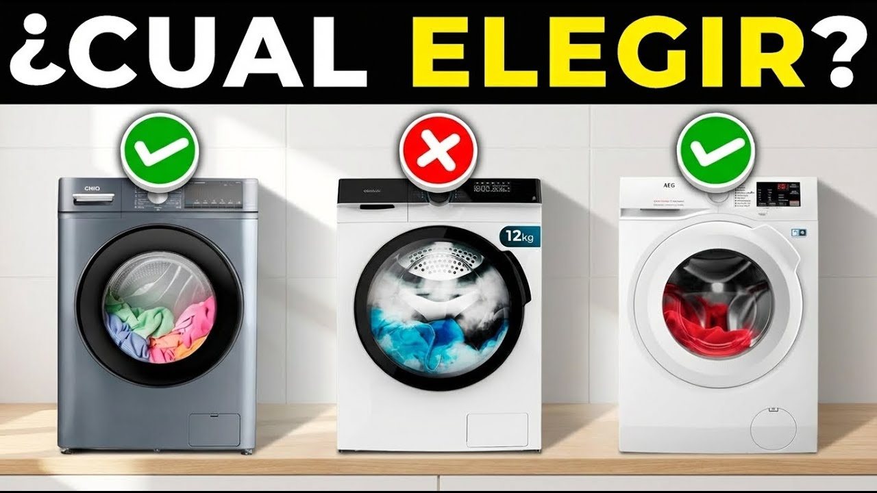 ✅ Las 5 MEJORES LAVADORAS AUTOMÁTICAS 2026 | LAVADORAS AMAZON Calidad Precio