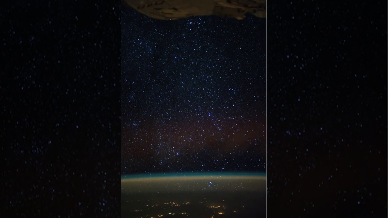 Stars over Western Europe and the Sahara Desert